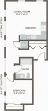 Maris Apartments West Seattle WA One Bed 5